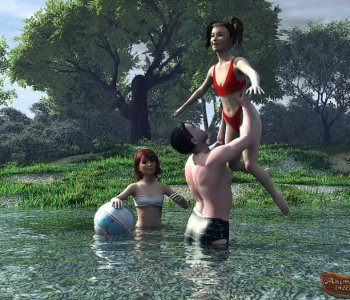 Sun, air and water Porn Comics