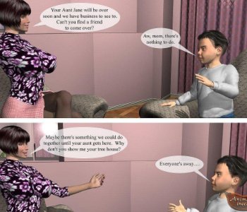 The fun inside tree house Porn Comics