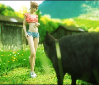 CGS37 - Dixies Farm Porn Comics